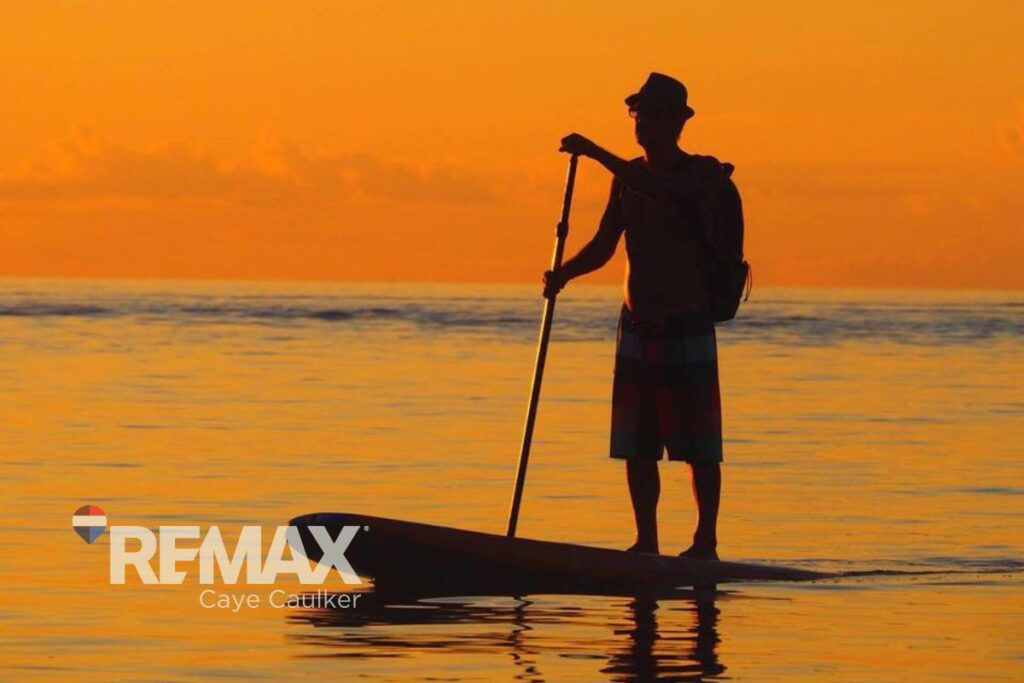 Caye Caulker vs Ambergris Caye - Paddle Boarding Caye Caulker